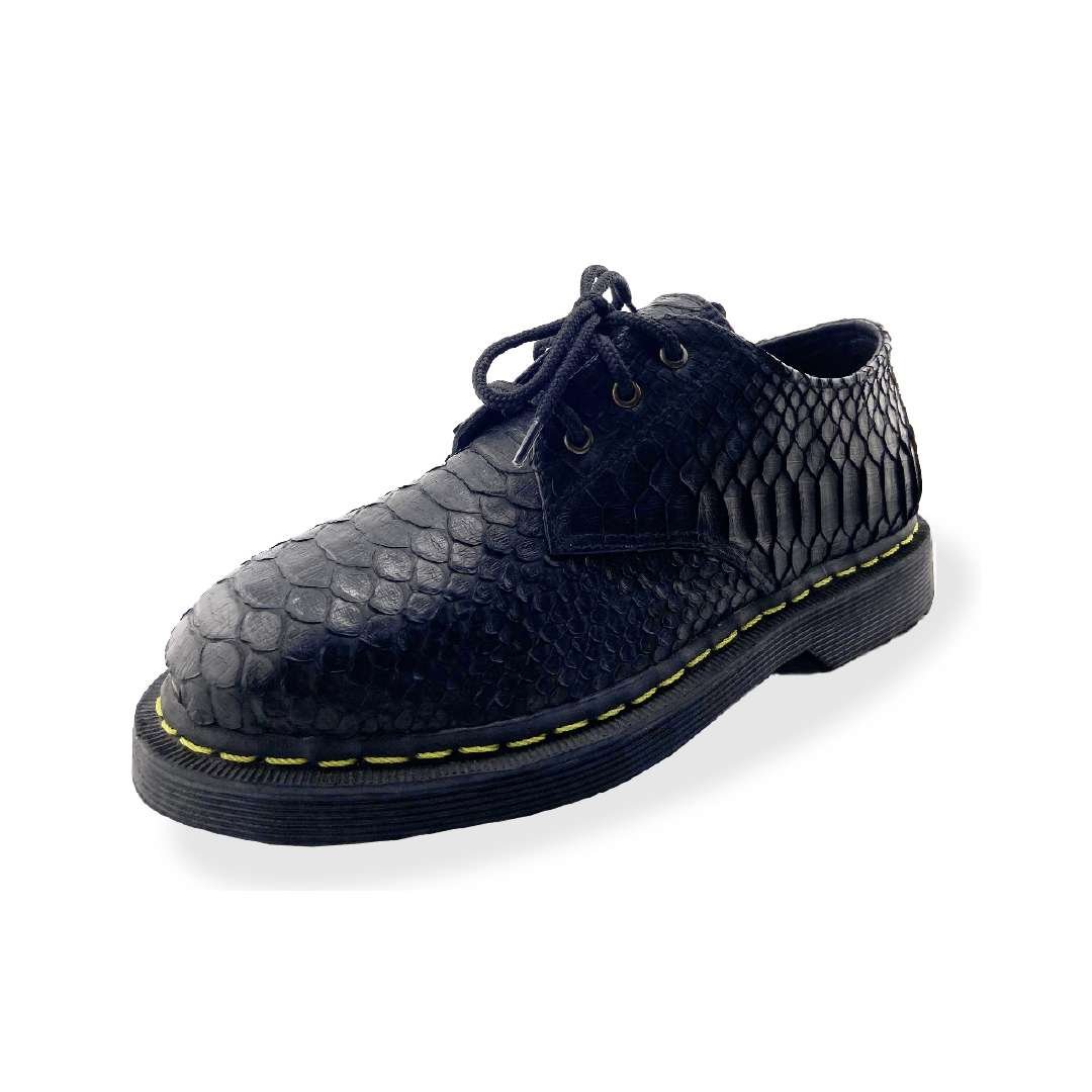 luxury python dress shoes with casual style