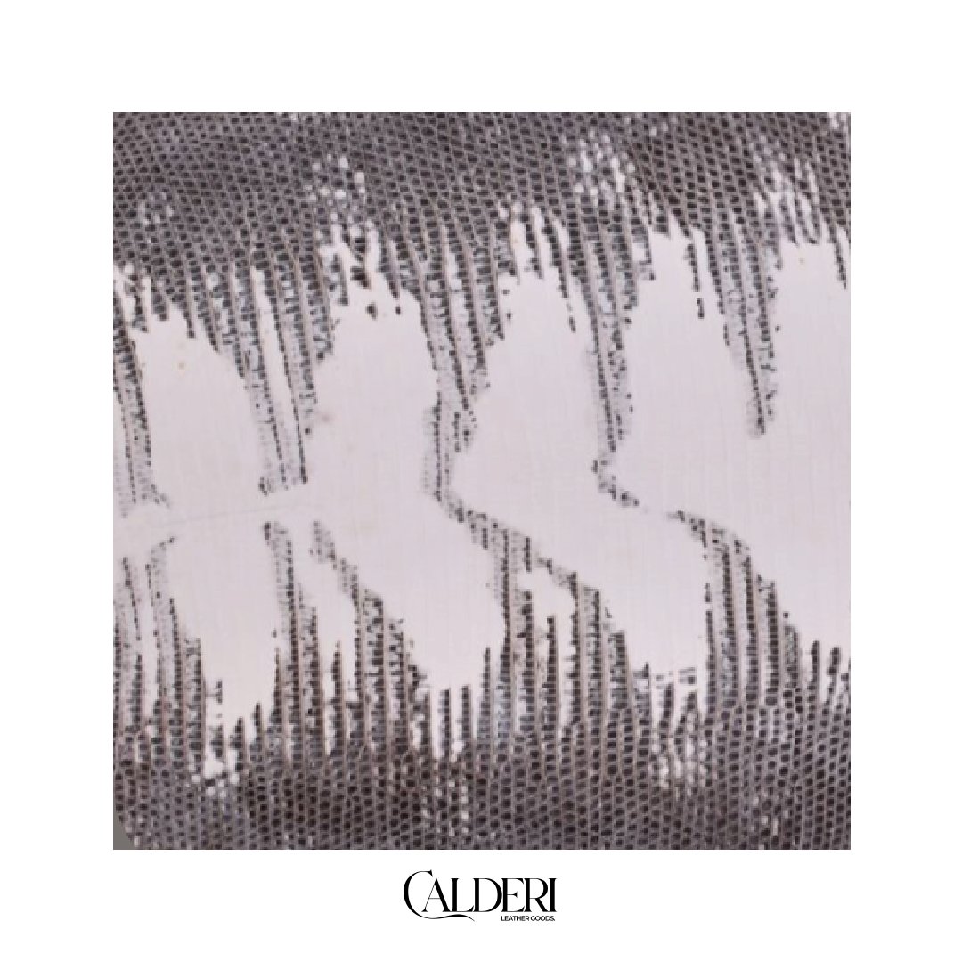 genuine monitor lizard leather color